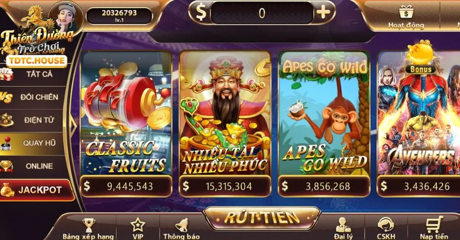 Bàn Baccarat sang trọng tại VZ99 Casino